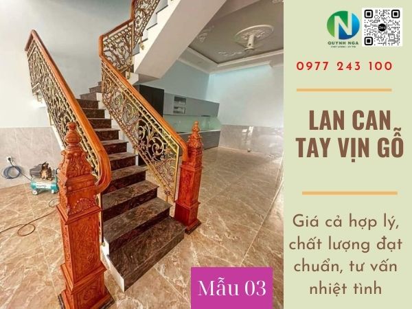 thi công lan can cầu thang sắt